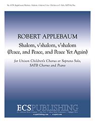 Shalom, v'shalom, v'shalom